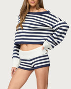 Vyla™ Striped Oversized Knit Sweater
