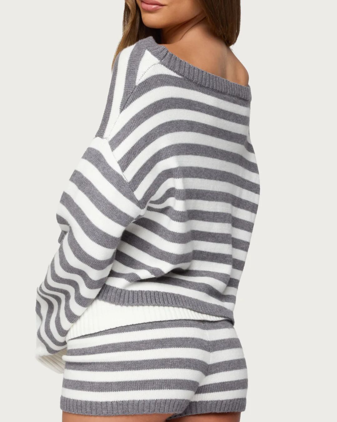 Vyla™ Striped Oversized Knit Sweater