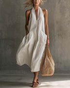 Vyla™ Halter Maxi Dress