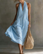 Vyla™ Halter Maxi Dress