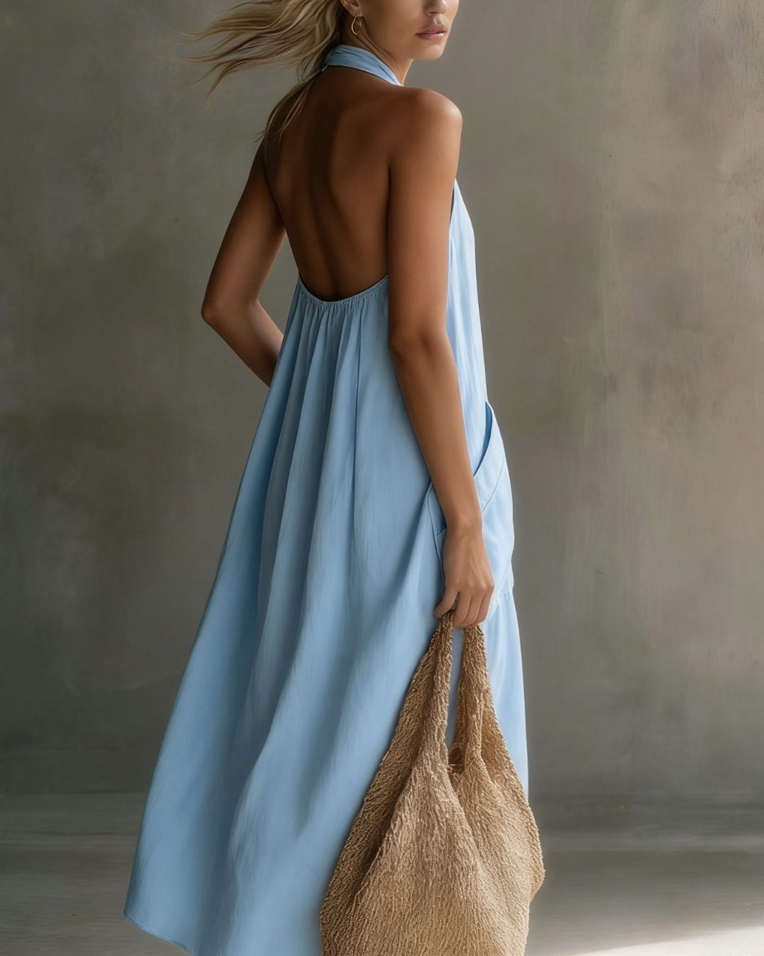 Vyla™ Halter Maxi Dress