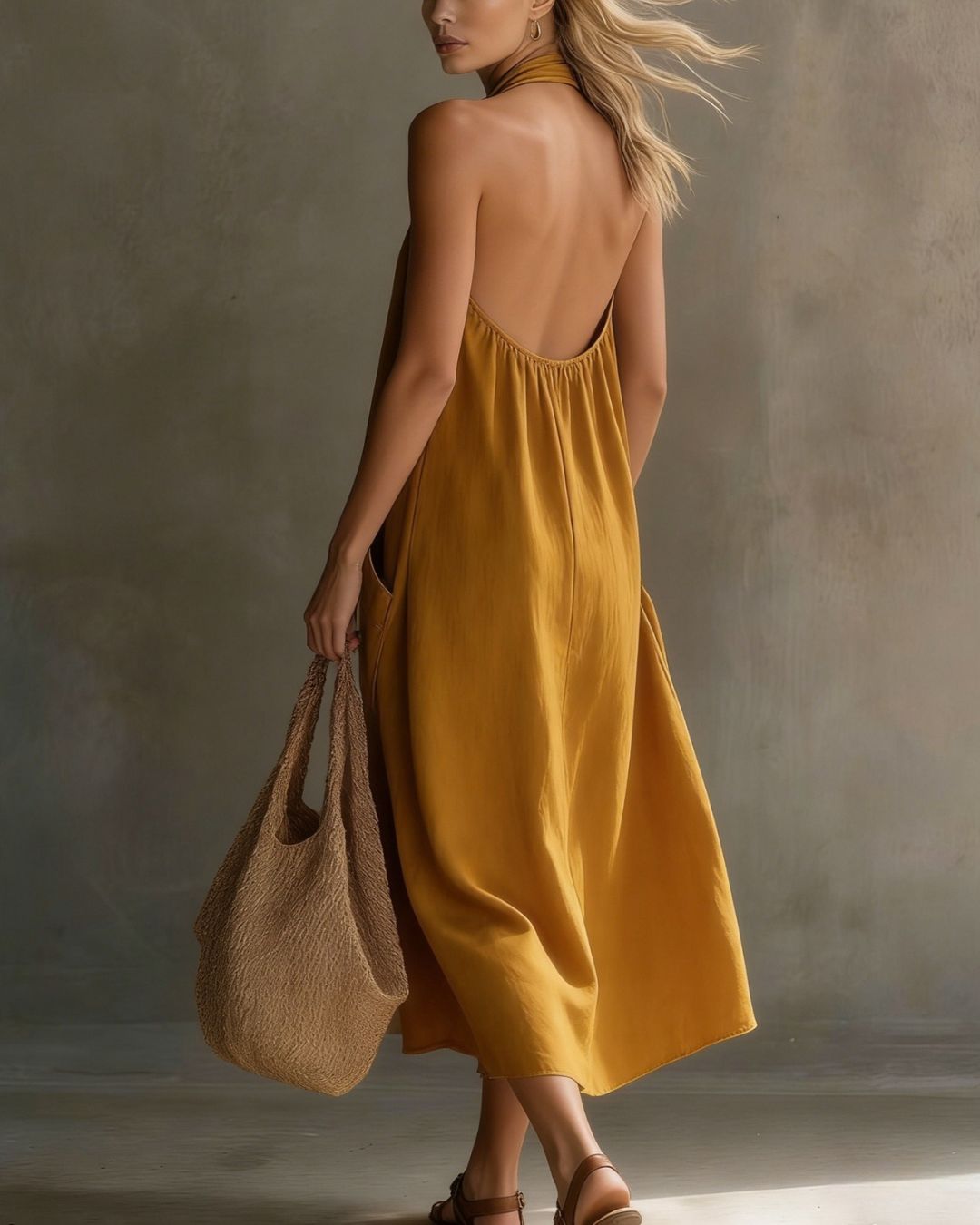 Vyla™ Halter Maxi Dress