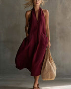 Vyla™ Halter Maxi Dress