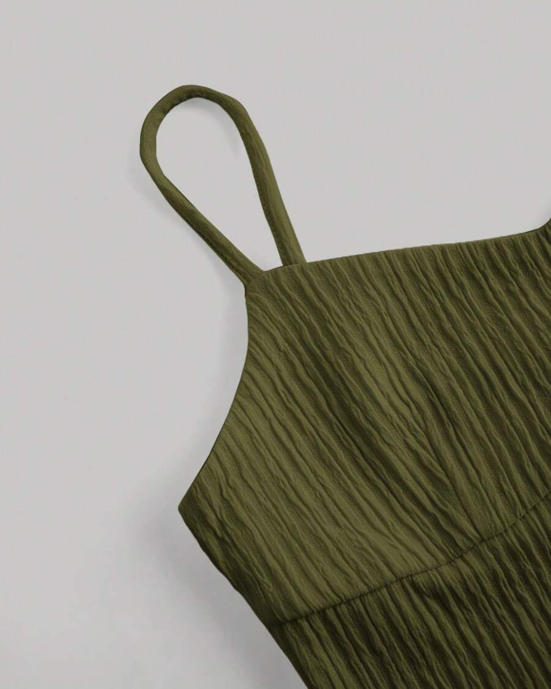 Vyla™ Casual Fashion Cozy Crop Cami Top & A-line Skirt Two-piece Outfits