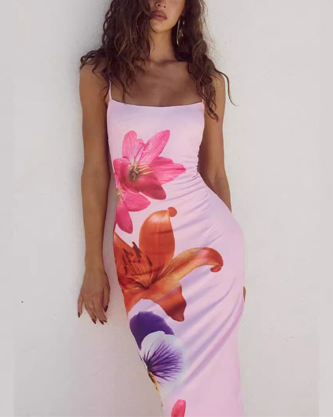 Vyla™ Deia Midi Dress - Esme Print