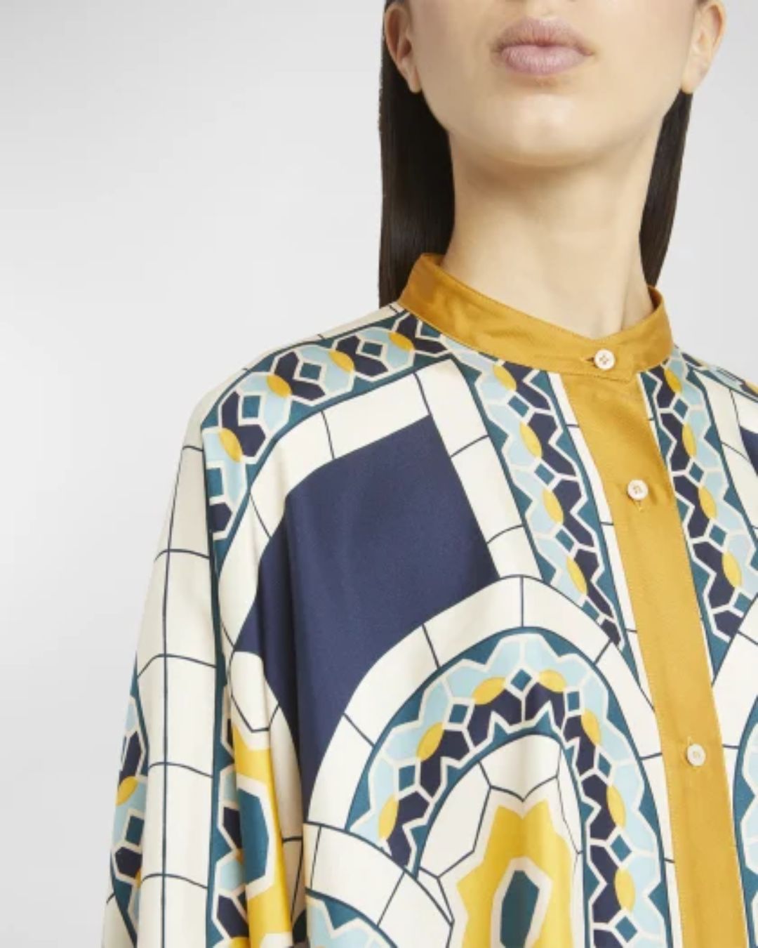 Vyla™ Place-Print Collared Set
