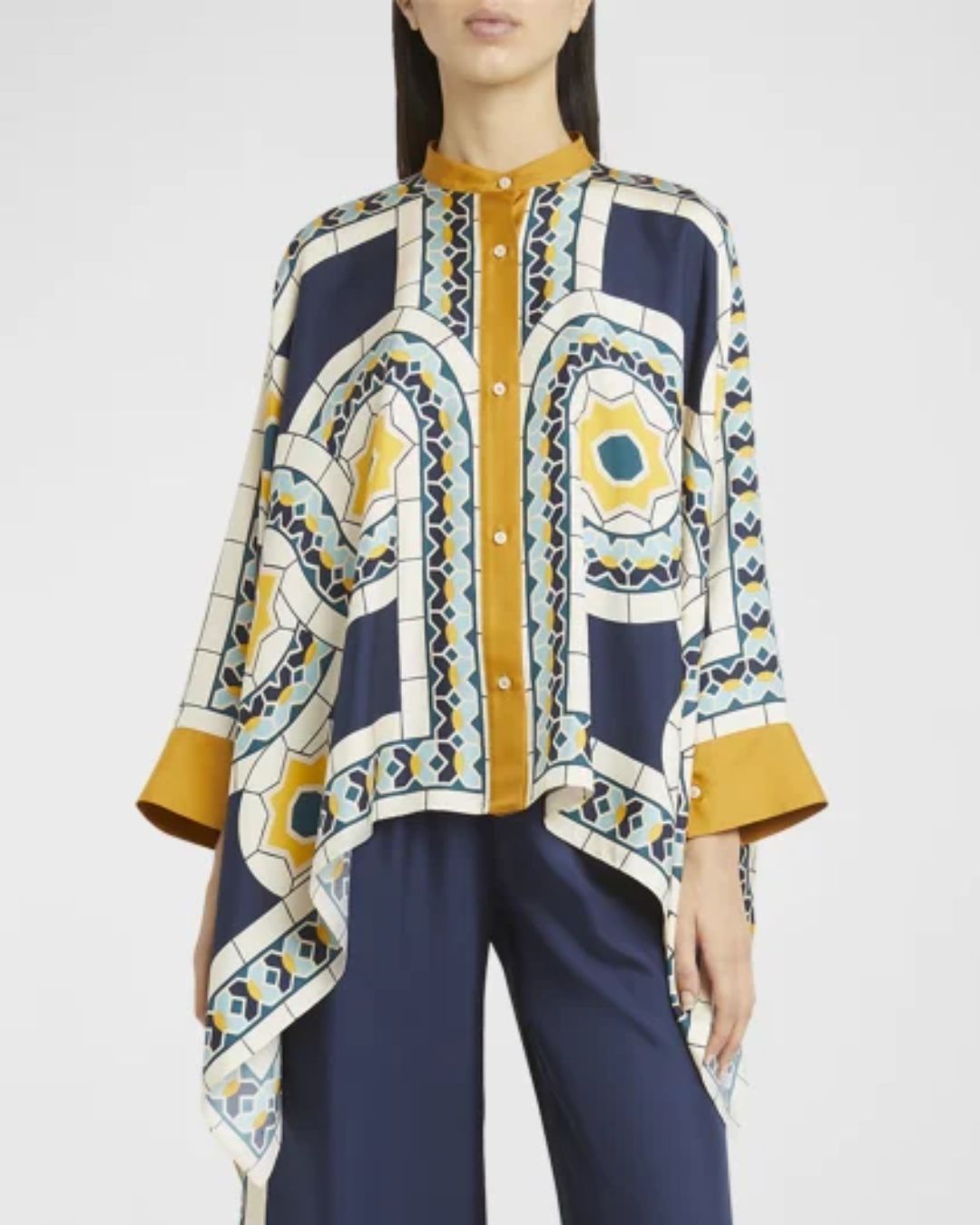Vyla™ Place-Print Collared Set