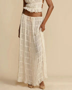Vyla™ Romance Pleated Back Halter Tank Set
