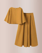 Vyla™ Effortless Drape Wide Leg Lounge Set