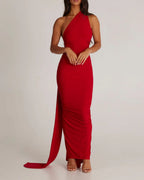 Vyla™ Garze Backless Maxi Dress