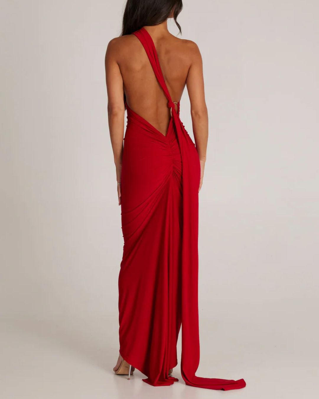 Vyla™ Garze Backless Maxi Dress
