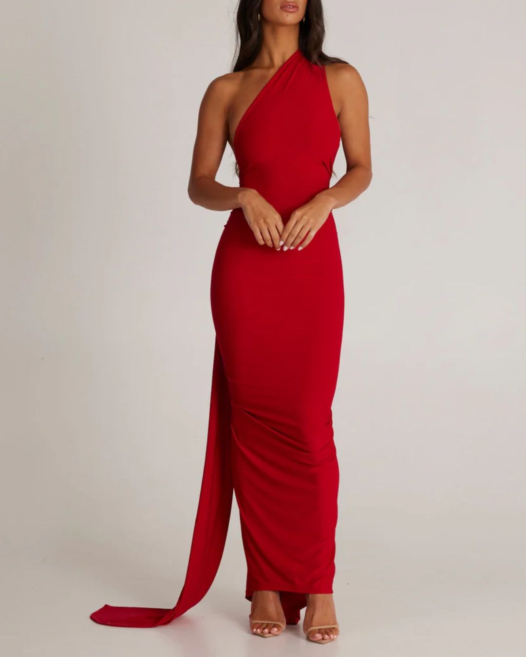 Vyla™ Garze Backless Maxi Dress