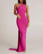 Vyla™ Garze Backless Rose Maxi Dress