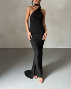 Vyla™ Garze Backless Maxi Dress