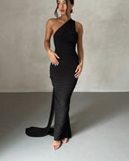 Vyla™ Garze Backless Maxi Dress