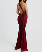 Vyla™ Garze Backless Maxi Dress