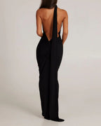 Vyla™ Garze Backless Maxi Dress