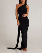 Vyla™ Garze Backless Maxi Dress