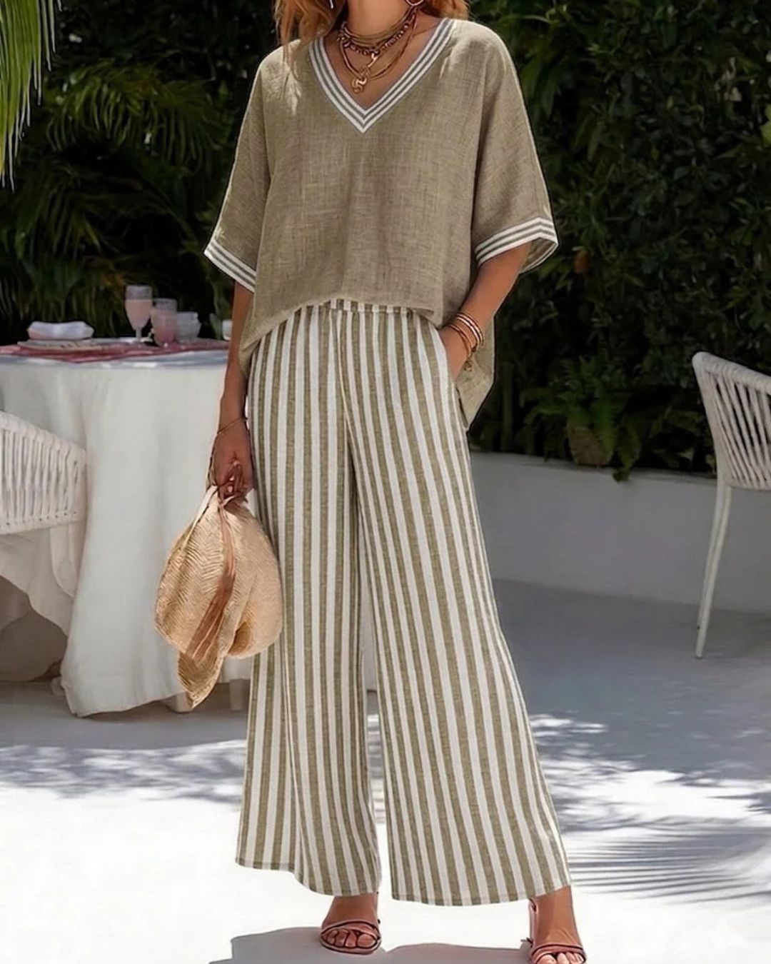 Vyla™ Lidiane - Summer Set With Stripes
