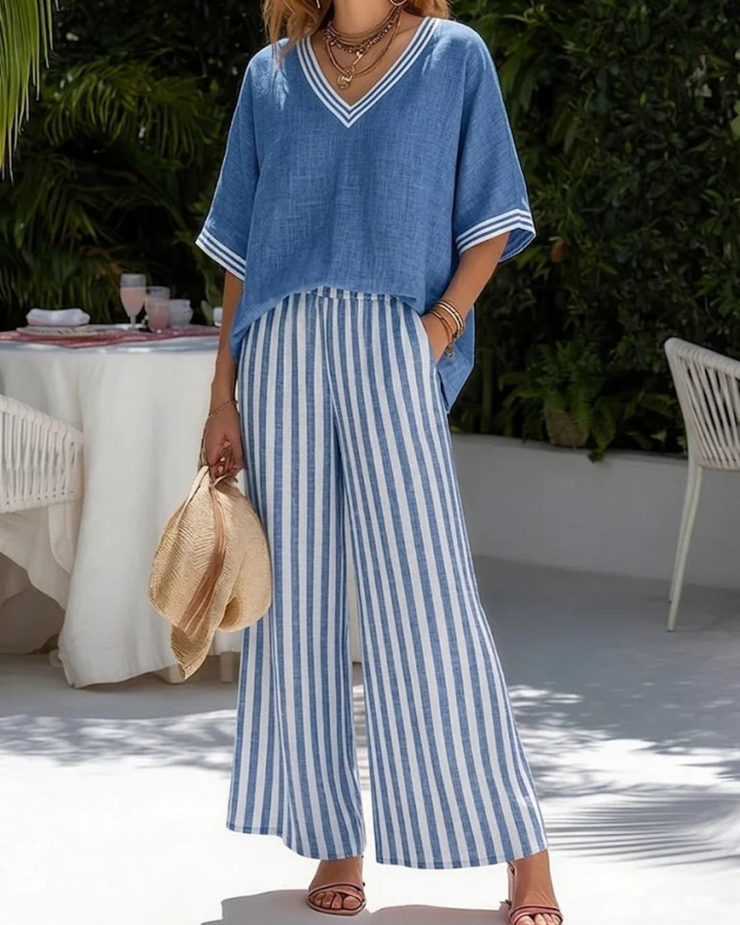 Vyla™ Lidiane - Summer Set With Stripes