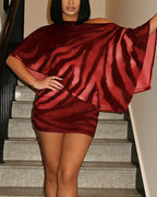 Vyla™ Sheer Asymmetrical Two-Piece Set
