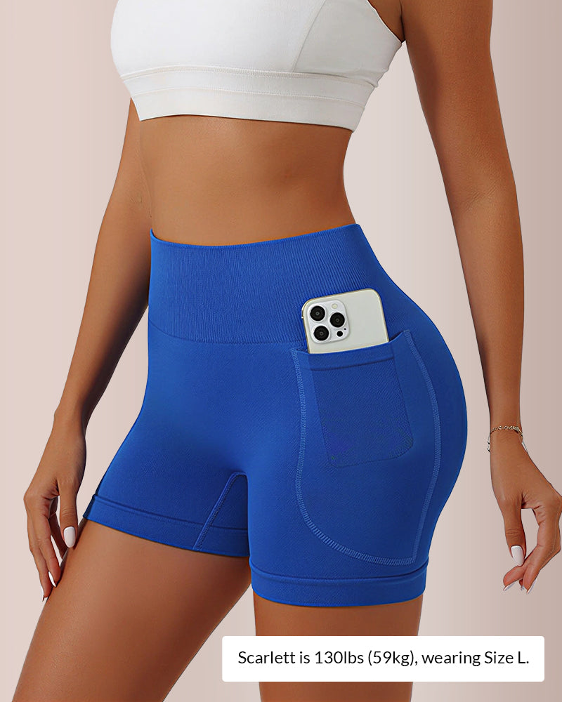Vyla™ High-Waisted Pocket Biker Shorts