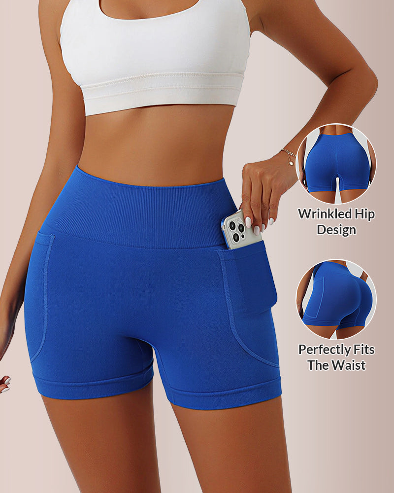 Vyla™ High-Waisted Pocket Biker Shorts