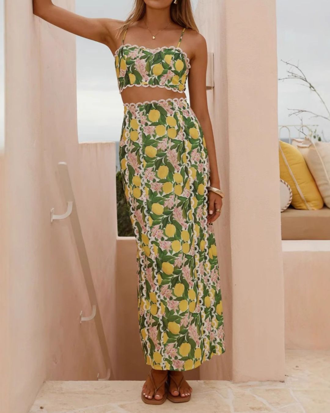 Vyla™ Sweetest in the Grove Yellow Multi Lemon Blossom Set