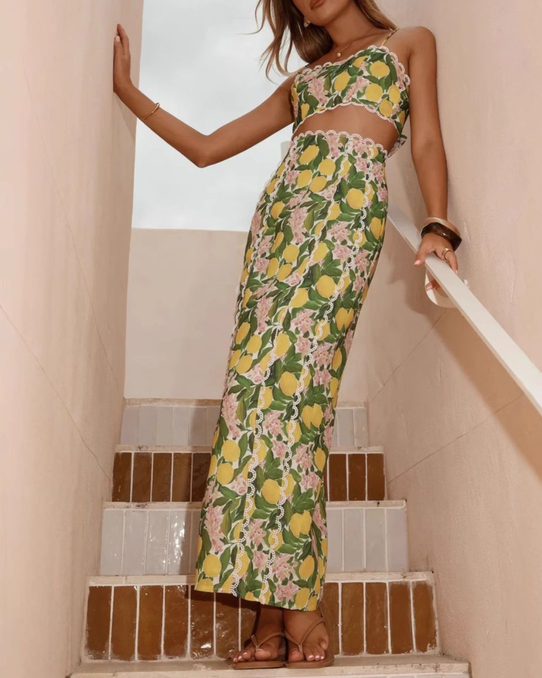 Vyla™ Sweetest in the Grove Yellow Multi Lemon Blossom Set