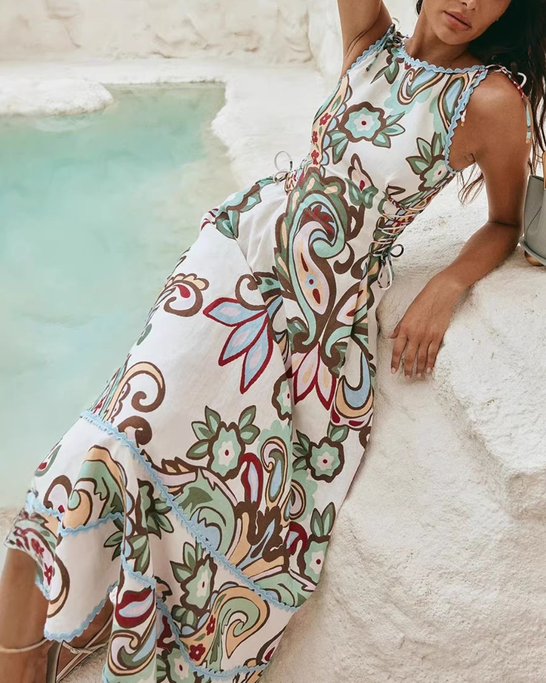 Vyla™ Salt Lake Oasis Maxi Dress – Paradesios