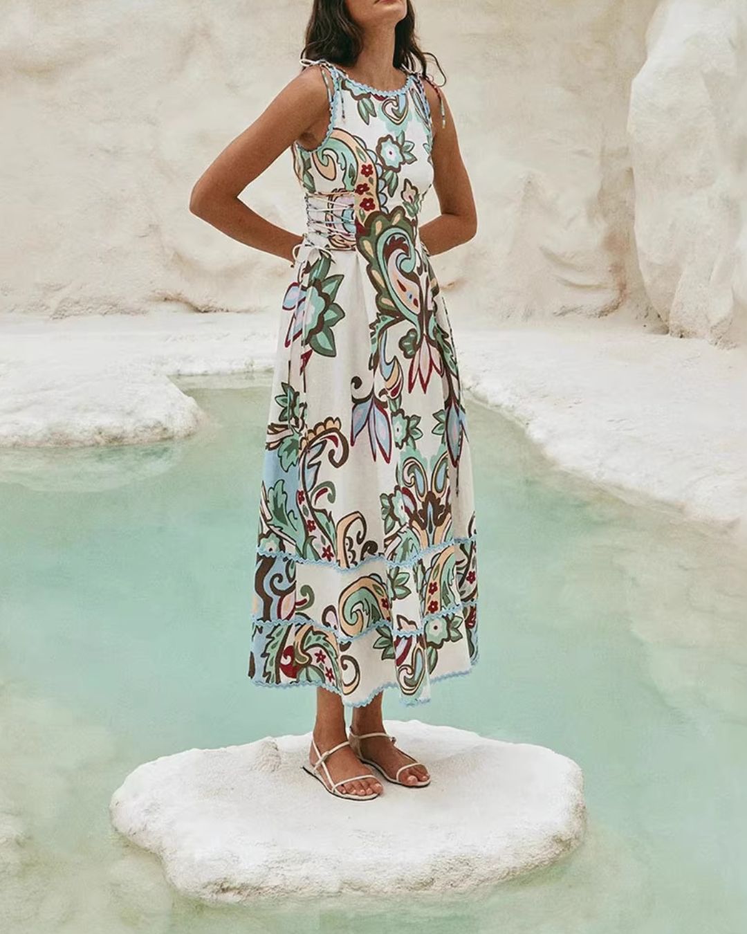 Vyla™ Salt Lake Oasis Maxi Dress – Paradesios