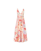 Vyla™ Desert Rose Print Maxi Dress