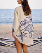 Vyla™ Seashell Print Shirt & Shorts Set