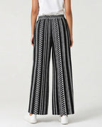 Vyla™ Bohemian Print Tie-Waist Wide Leg Beach Pants