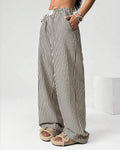 Vyla™ Harajuku Striped High-Waisted Wide Leg Lounge Pants