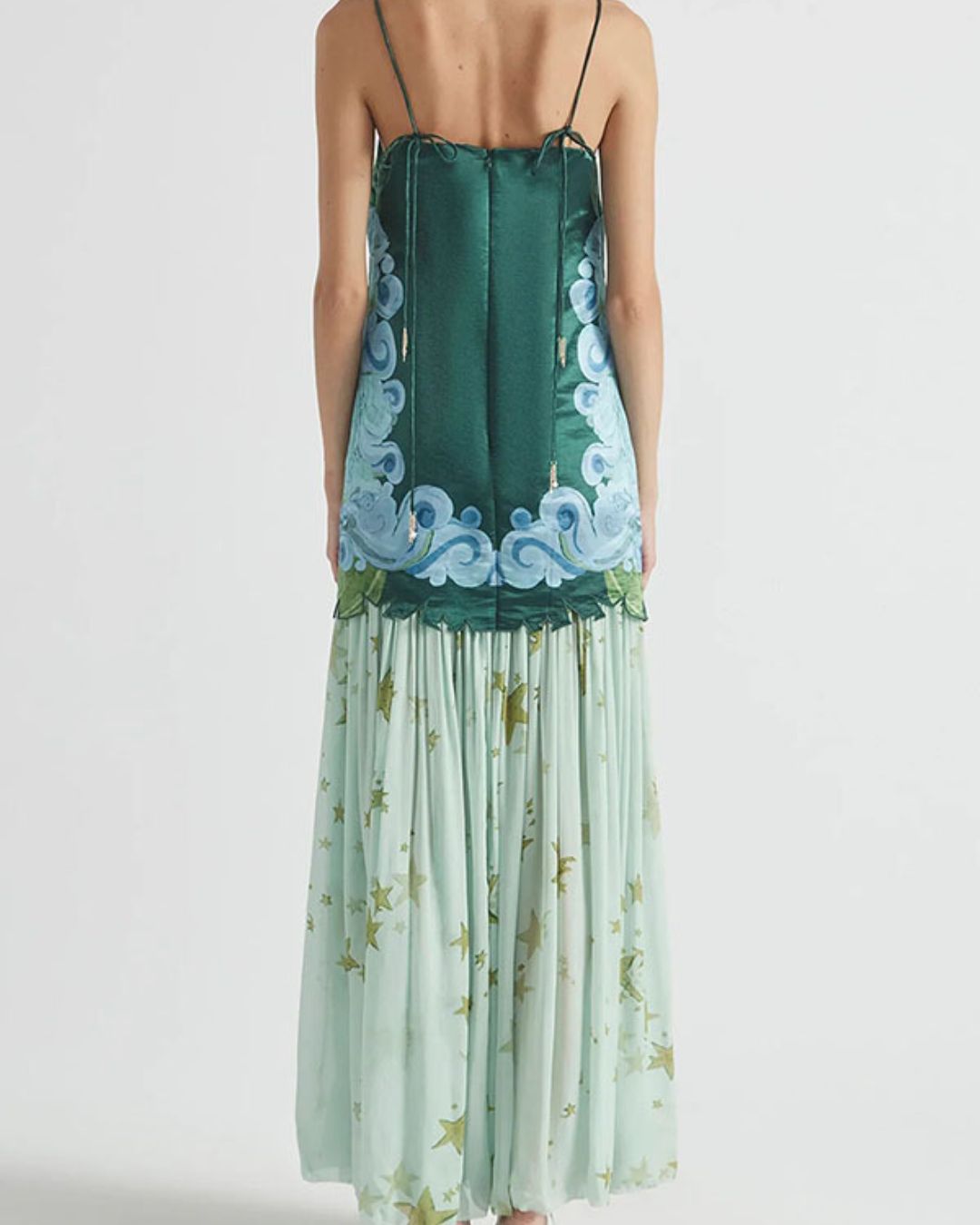 Vyla™ RUNAWAY STAR Floral Maxi Dress