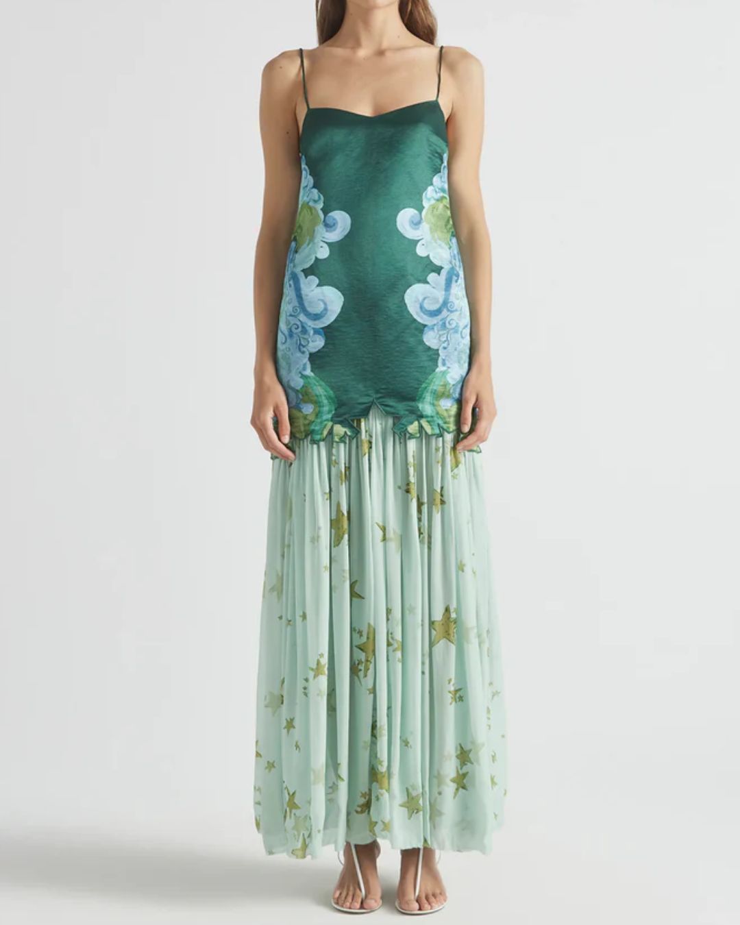 Vyla™ RUNAWAY STAR Floral Maxi Dress
