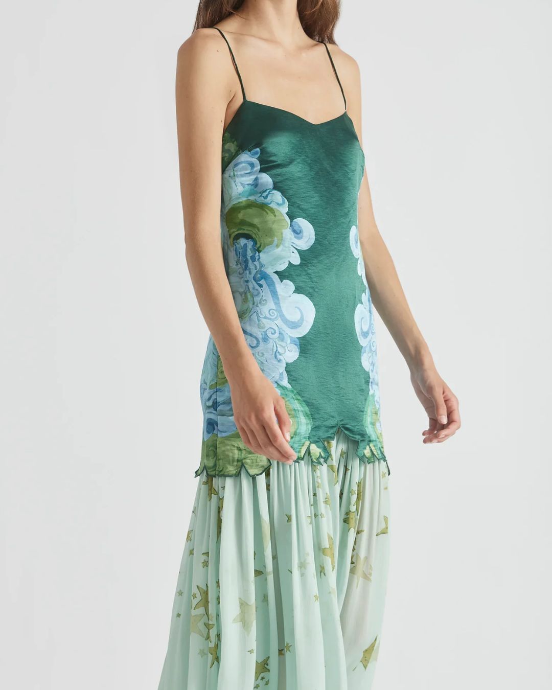 Vyla™ RUNAWAY STAR Floral Maxi Dress