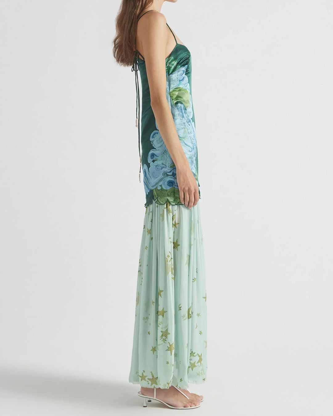 Vyla™ RUNAWAY STAR Floral Maxi Dress