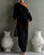 Vyla™ One-Shoulder Maxi Dress