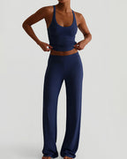 Vyla™ Racerback Tank & Wide-Leg Pants Lounge Set