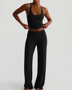 Vyla™ Racerback Tank & Wide-Leg Pants Lounge Set