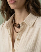 Vyla™ Button-Up Shirt and Wide Leg Shorts Vacation Outfit