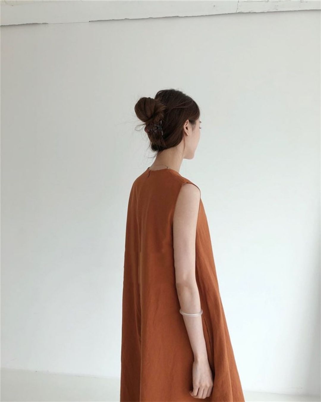 Vyla™ Chic Loose Fit Tank Dress Sleeveless Maxi Dresses