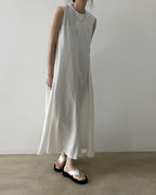 Vyla™ Chic Loose Fit Tank Dress Sleeveless Maxi Dresses