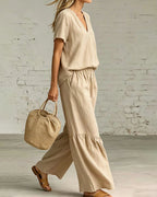 Vyla™ The Resort Breeze Linen-Blend Two-Piece Set