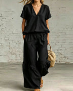 Vyla™ The Resort Breeze Linen-Blend Two-Piece Set