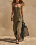 Vyla™ Casual Sleeveless Maxi Sundress