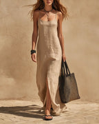 Vyla™ Casual Sleeveless Maxi Sundress
