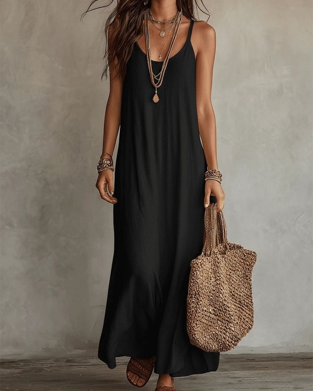 Vyla™ Boho Flowy Maxi Dress